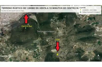 Terreno en Venta en Santa Teresa, Huimilpan, Querétaro 104-013