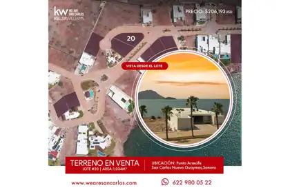 Lotes para Construcción en Venta en San Carlos Nuevo Guaymas, Guaymas, Sonora 102-418