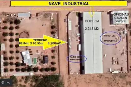 Bodega comercial en Renta en Enmedio, Chihuahua, Chihuahua 109-532